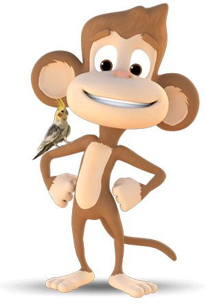 Jungle Monkeyz Adventure Golf - Alex beždžionė